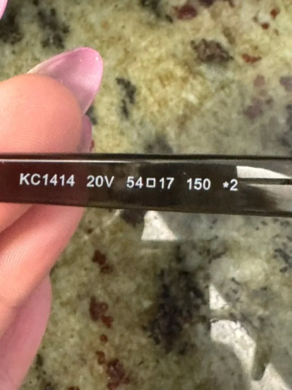 Kenneth Cole Reaction KC1414 20V Square Crystal Gray/Blue Sunglasses NWT/Case